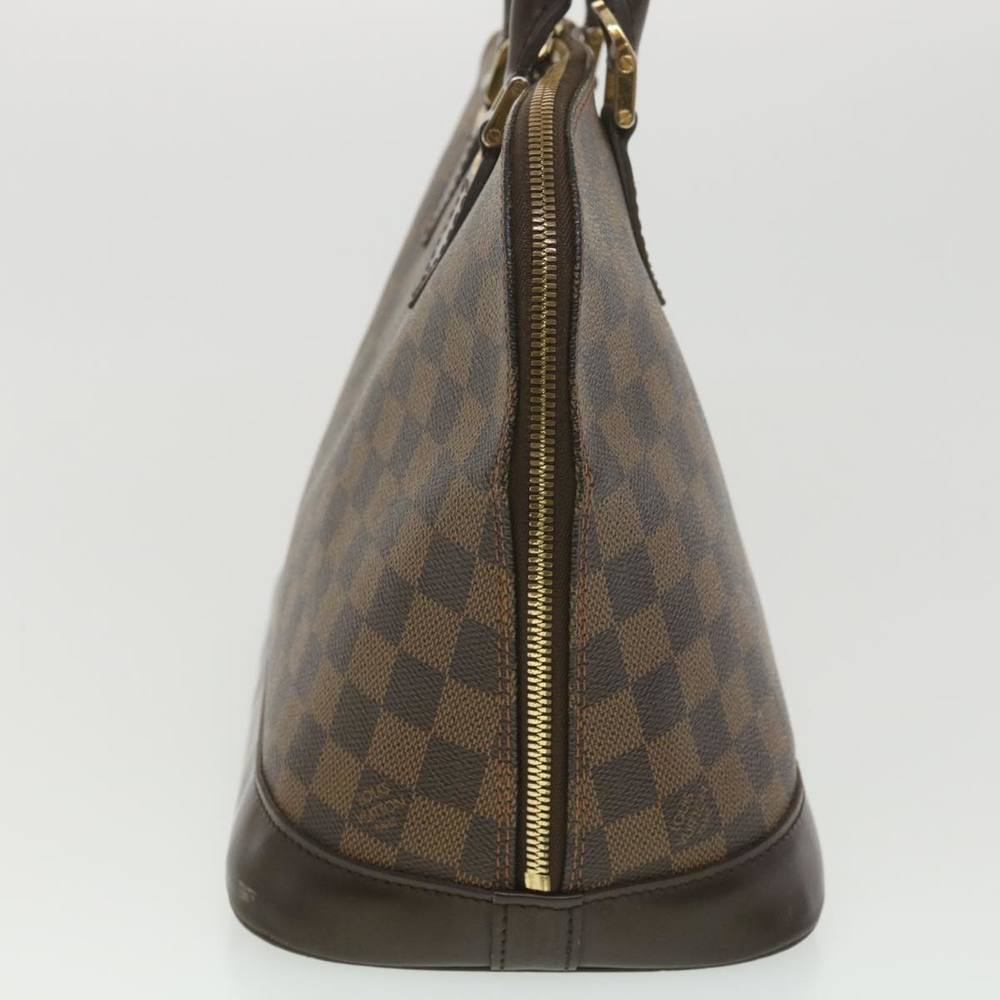 LOUIS VUITTON Damier Ebene Alma Hand Bag N51131 LV Auth 38661 - Picture 3 of 10